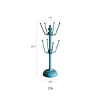 Blue Cup Holder Planter Holder