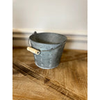 IRON POT DOT FINISH WITH WOOD HANDLE SET OF THREE