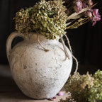 Cement Pot Pompeii Style Handmade Art Amphora Vase Pot