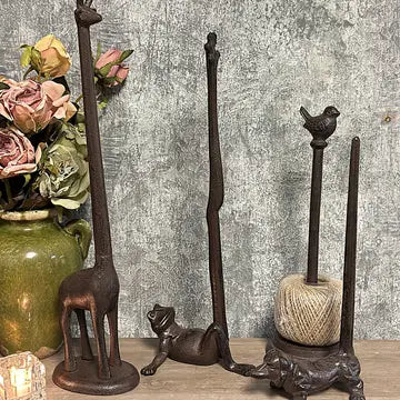 Cast Iron Anima Paper Towel Holder
