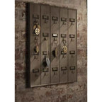 Rustic Recycled Pine Hotel Keyrack