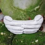 Hand-Shaped Concrete Planters