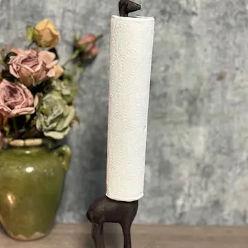 Cast Iron Anima Paper Towel Holder