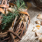 Fall Natural Rattan and Willow Wreath Christmas